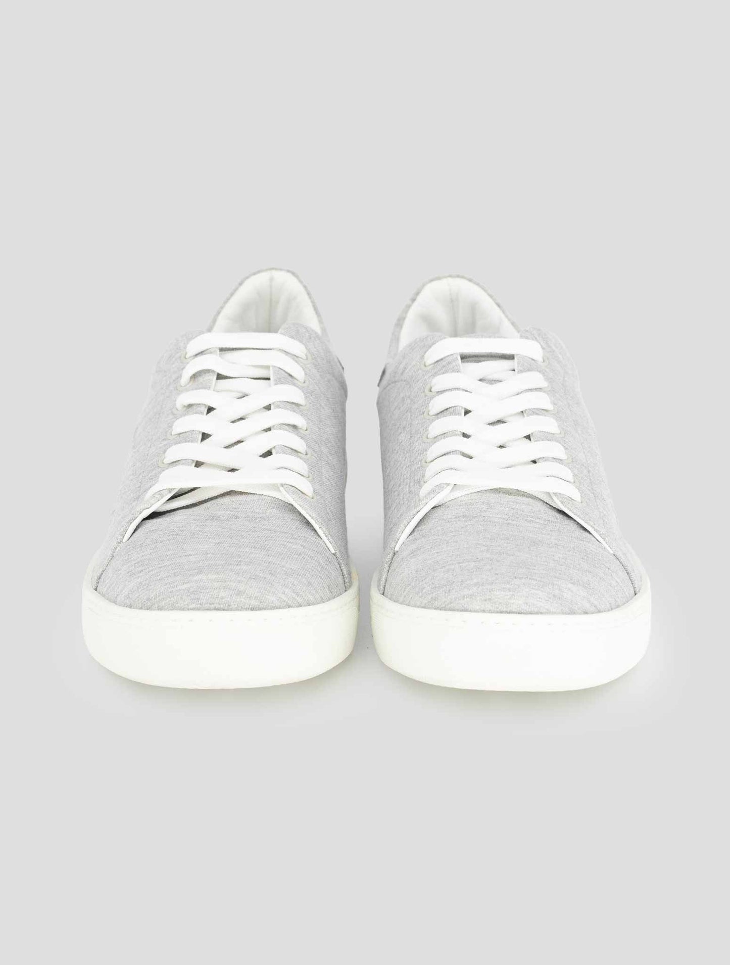 Kiton Knt Gray Cotton Pl Sneakers