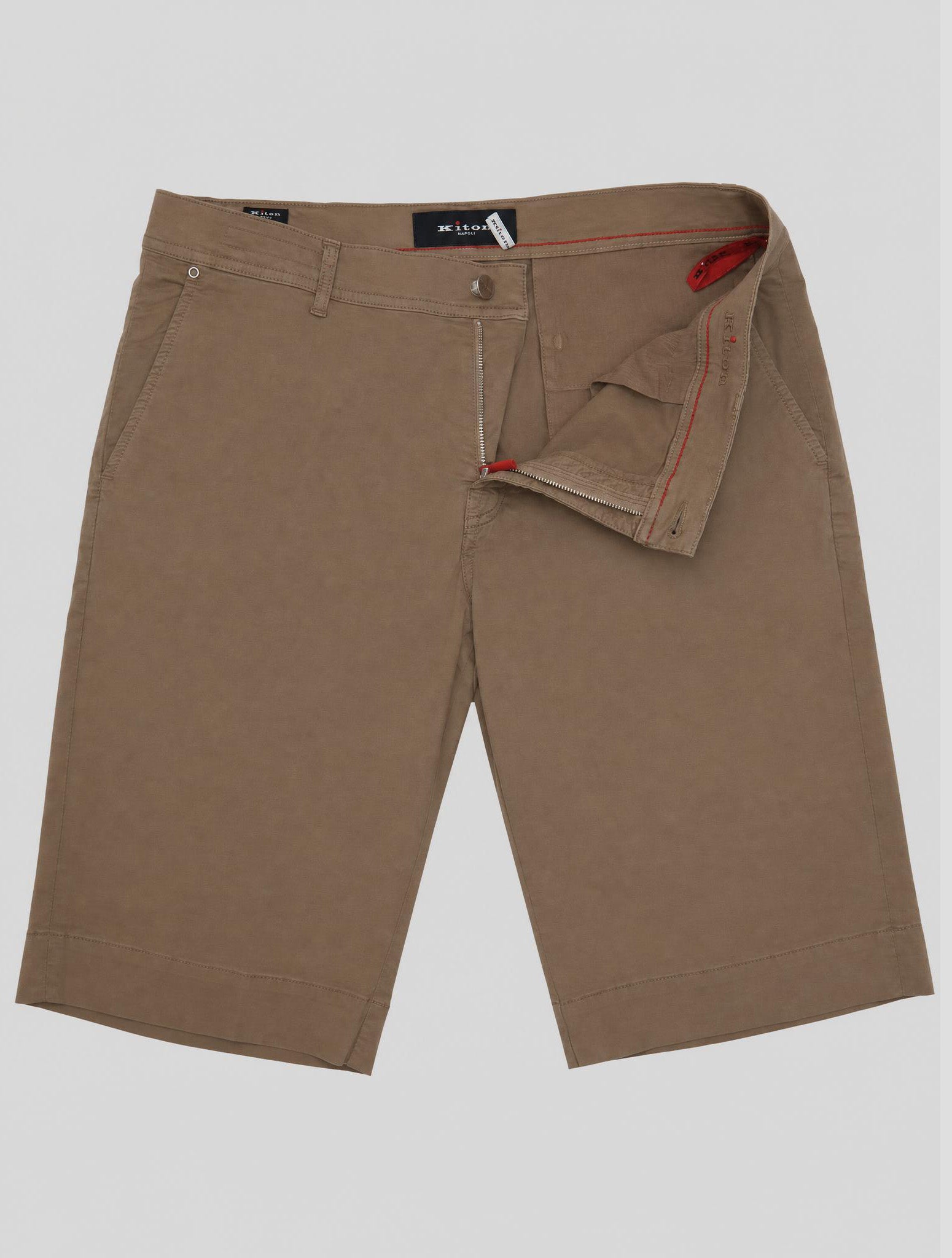 Kiton Beige Cotton Ea Short Pants
