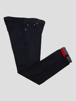 Kiton Dark Blue Cotton Ea Jeans