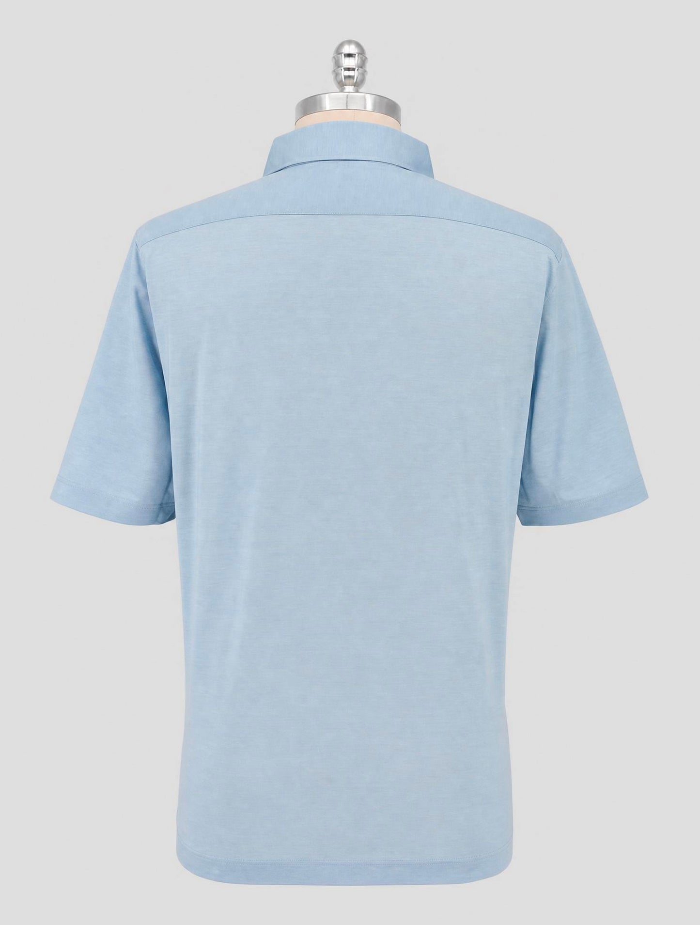 Kiton Light Blue Cotton Shirt