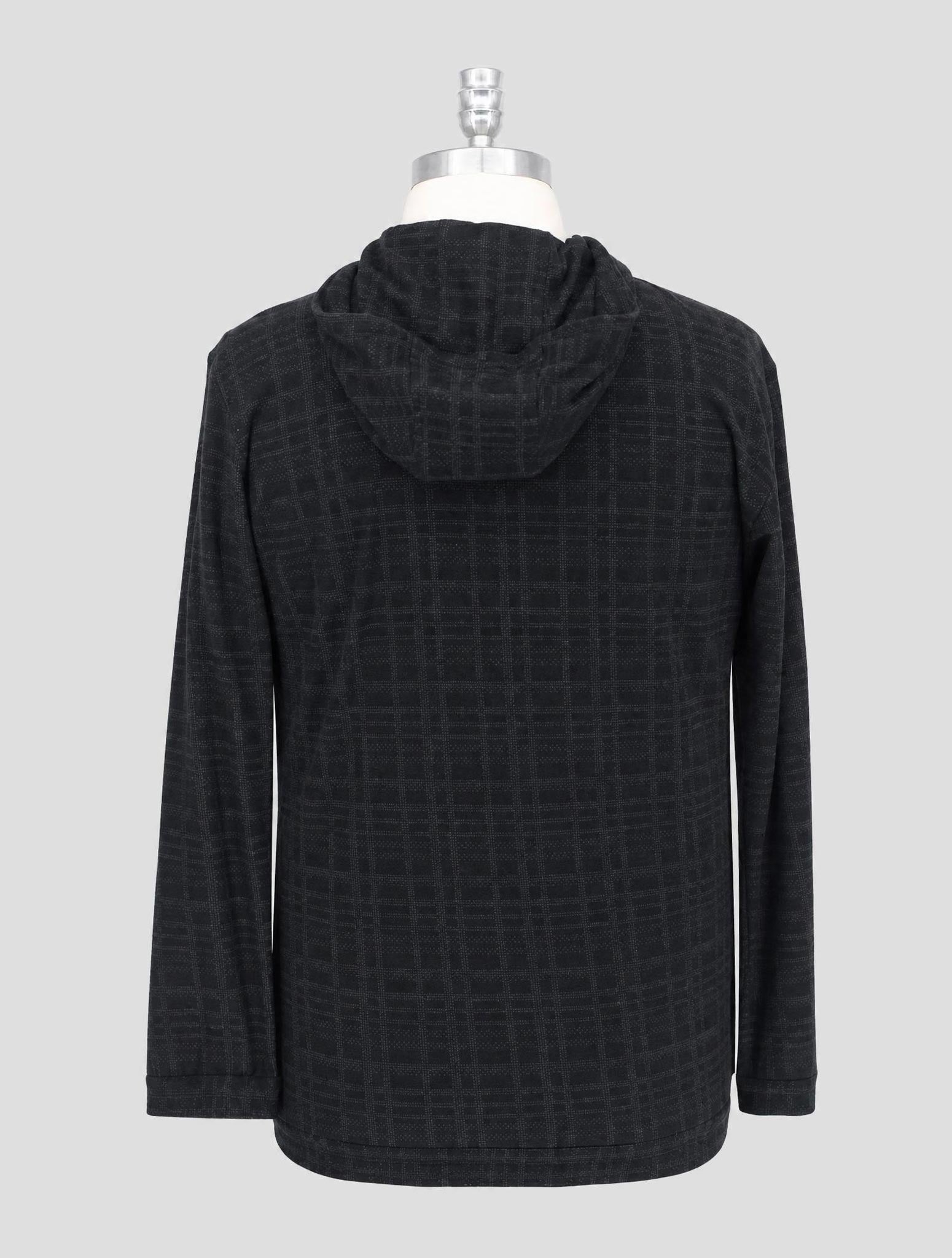 Kiton Knt Dark Blue White Sweater