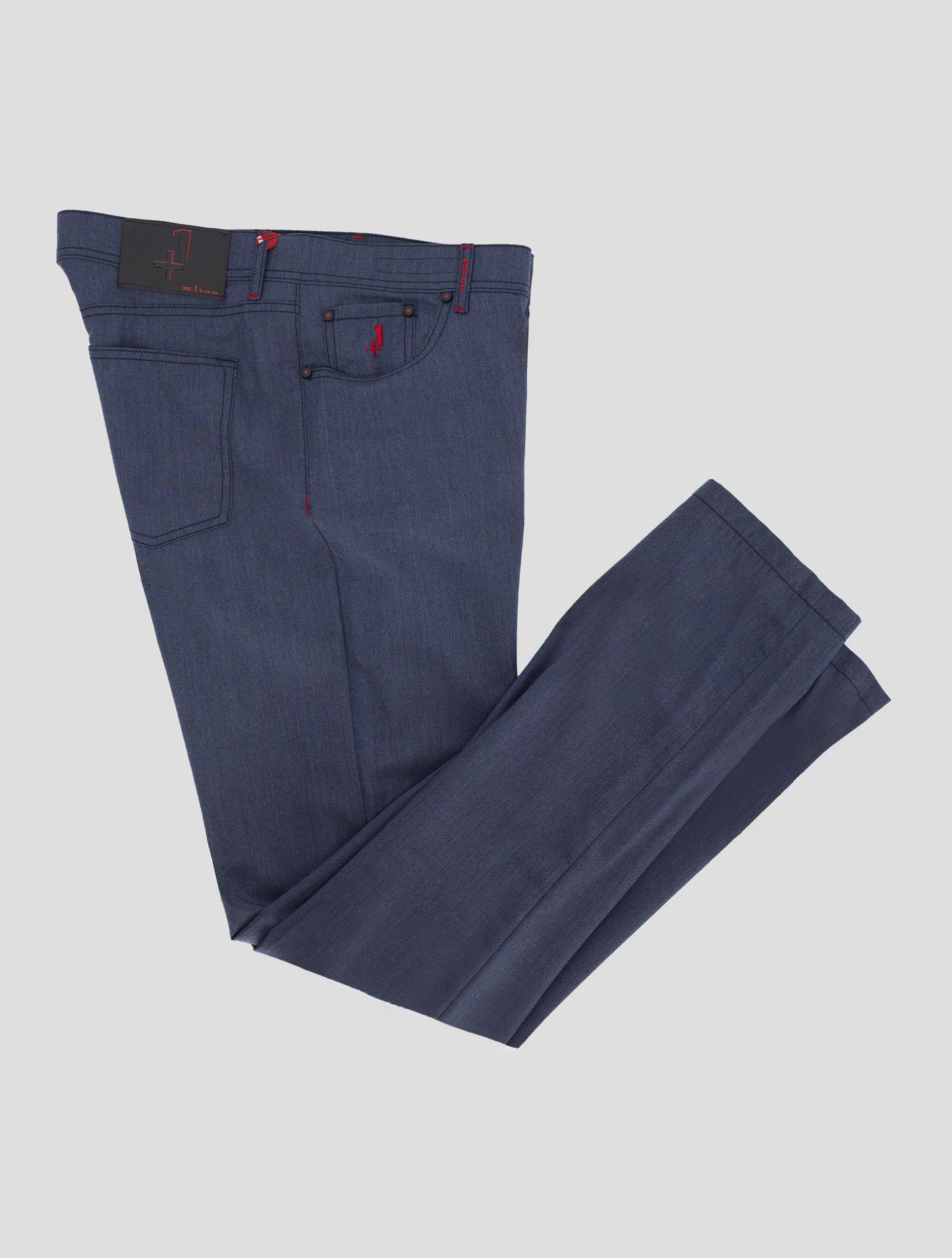 Kiton Blue Cashmere Jeans Special Edition