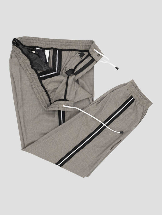 Kiton Beige Wool Pants