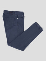 Kiton Blue Cotton Ea Jeans