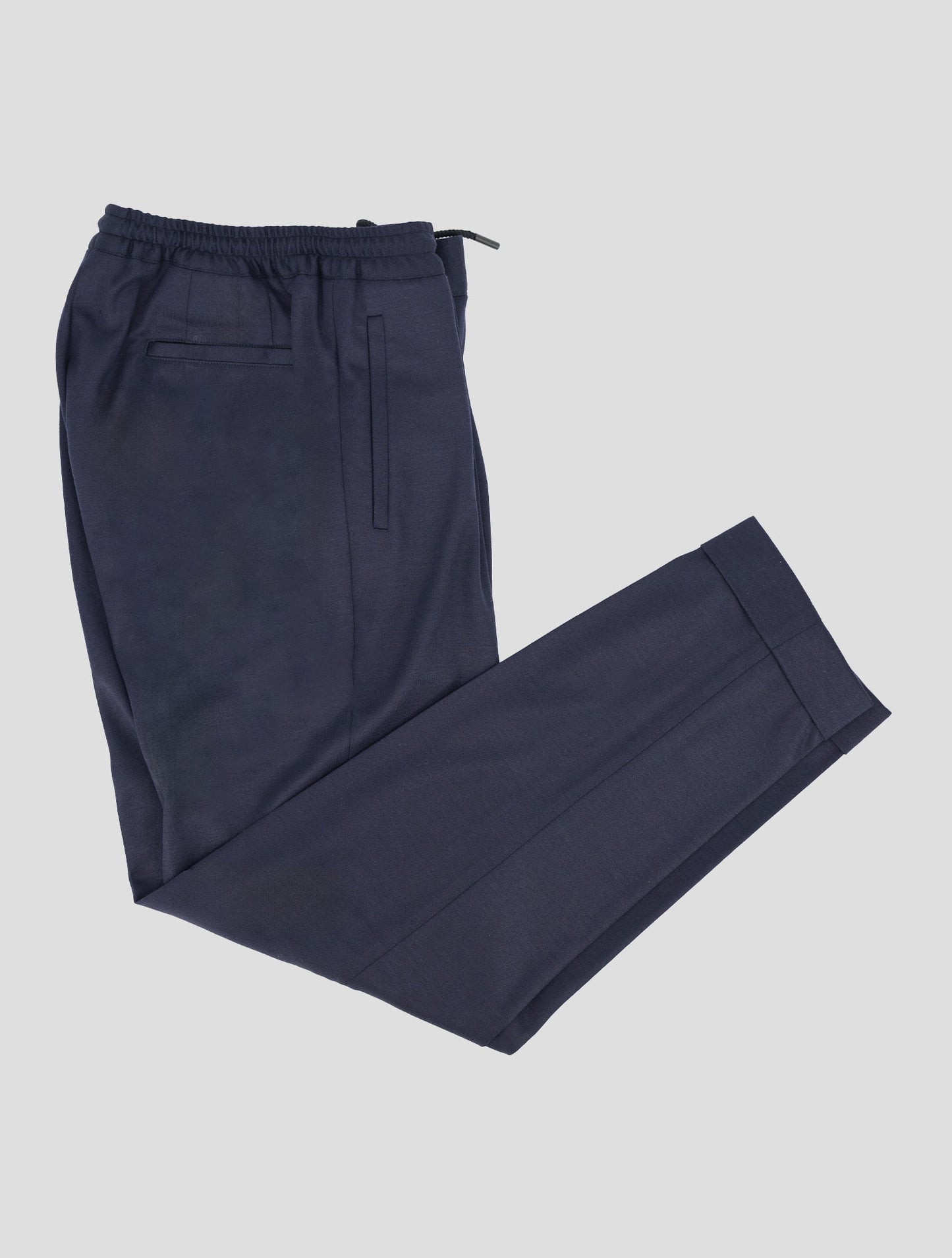 Kiton KNT Blue Wool Pants