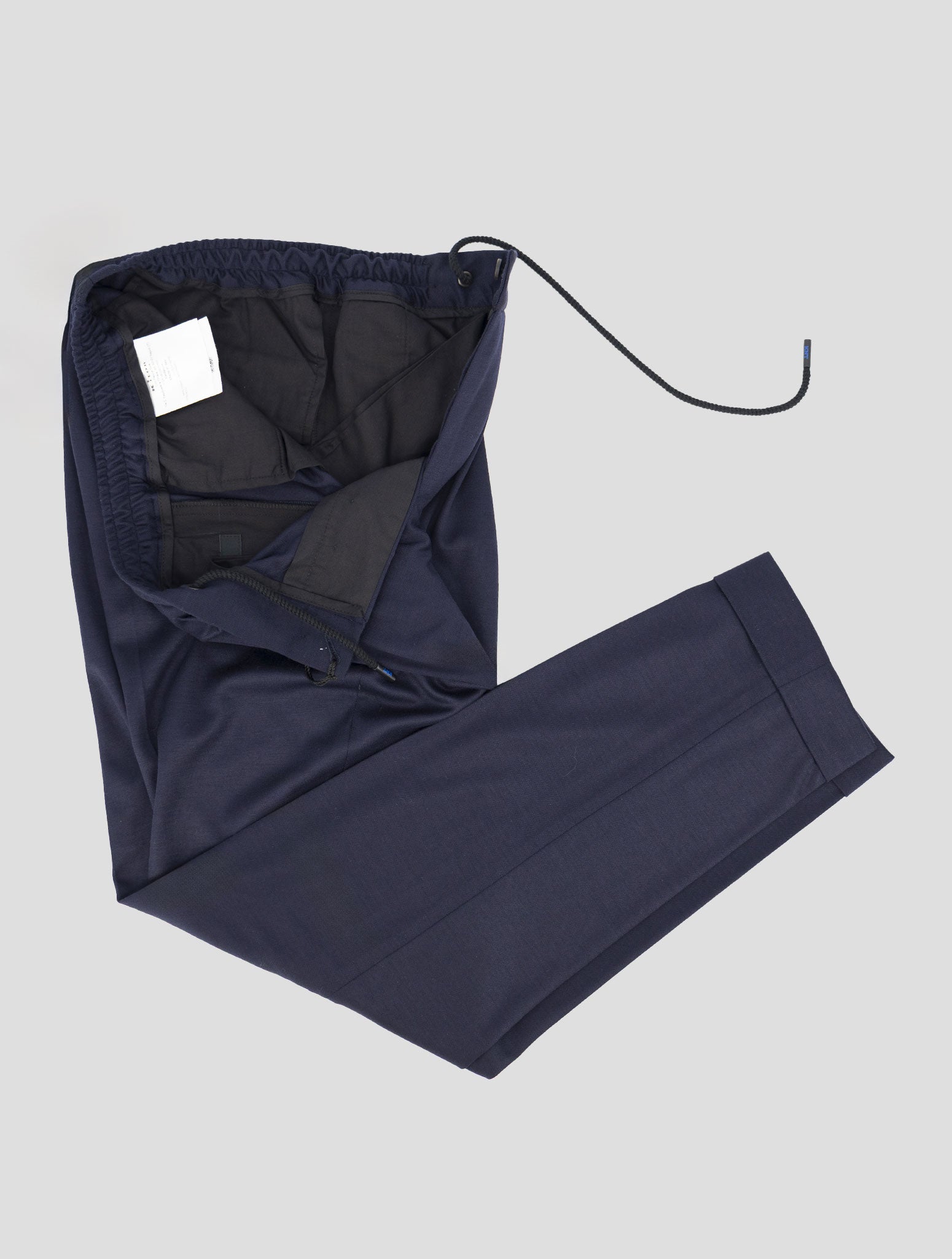 Kiton KNT Blue Wool Pants