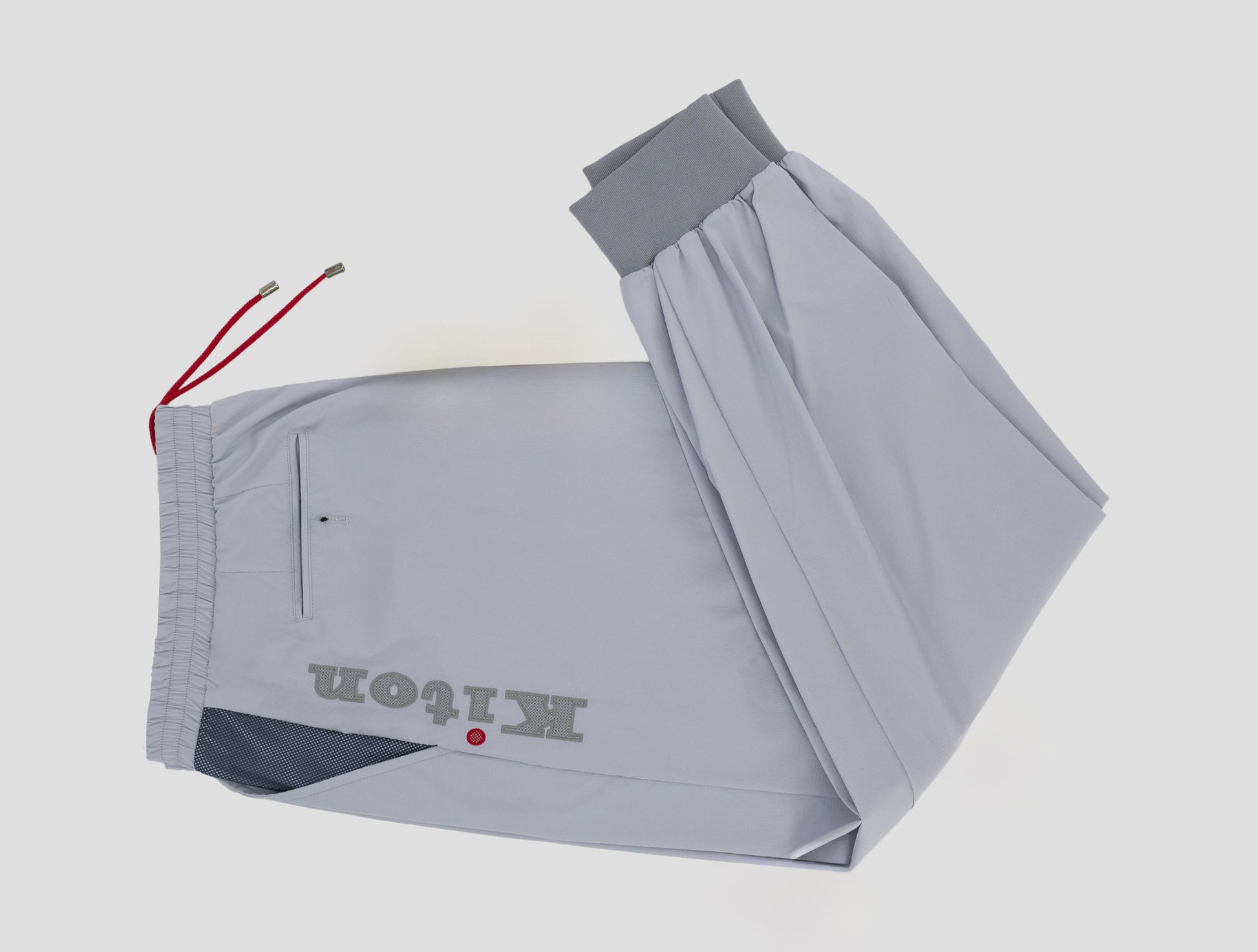 Kiton Gray Pa Ea Jogging Pants
