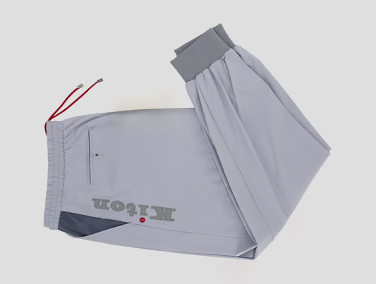 Kiton Gray Pa Ea Jogging Pants