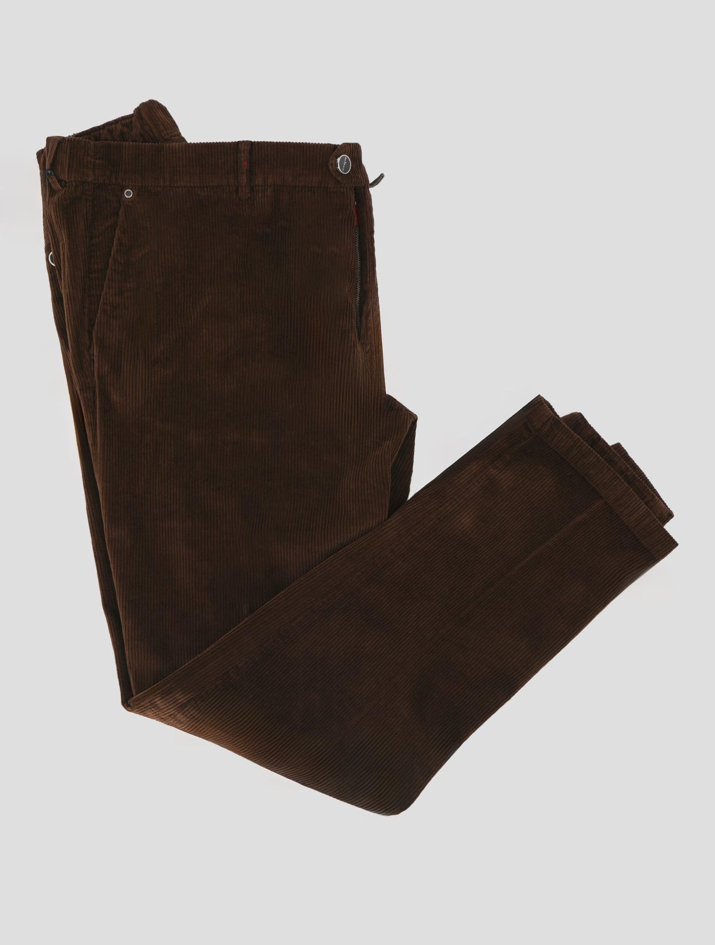 Kiton Brown Cotton Cashmere Ea Velvet  Pants