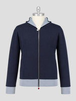 Kiton Blue Cotton Pl Tracksuit