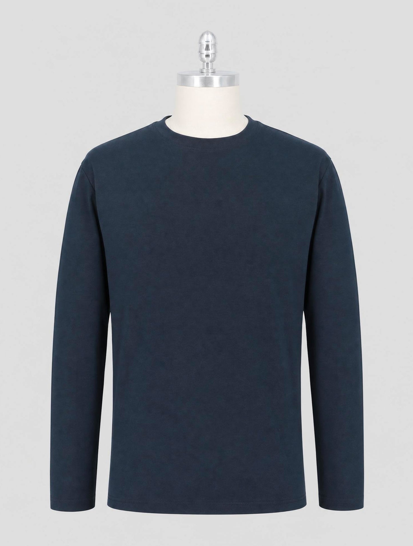 Kiton Blue Cotton T-Shirt