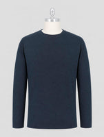Kiton Blue Cotton T-Shirt