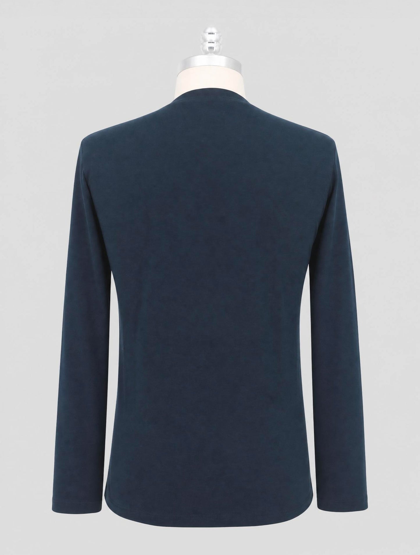 Kiton Blue Cotton T-Shirt