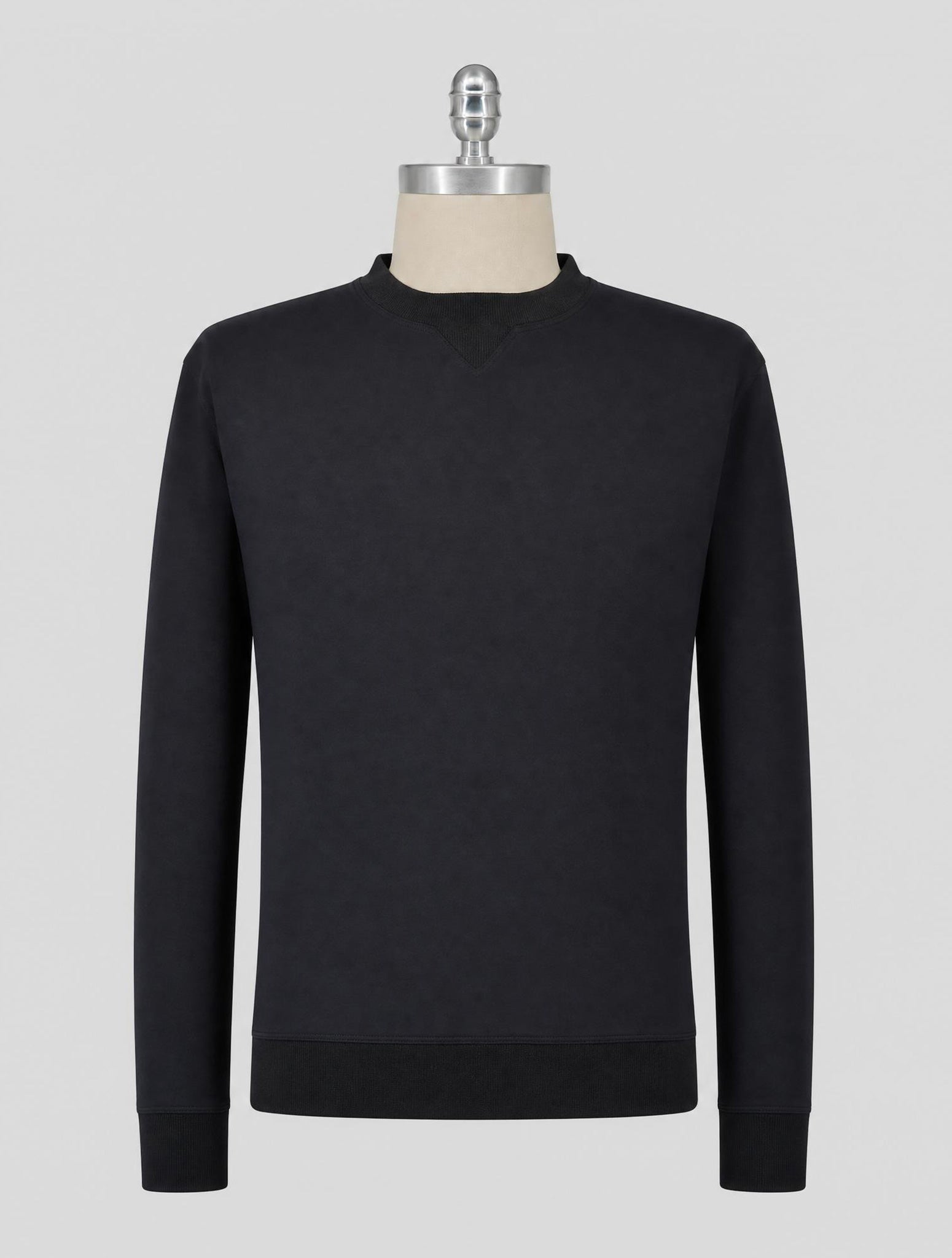 Kiton Blue Pa Ea Sweater Crewneck