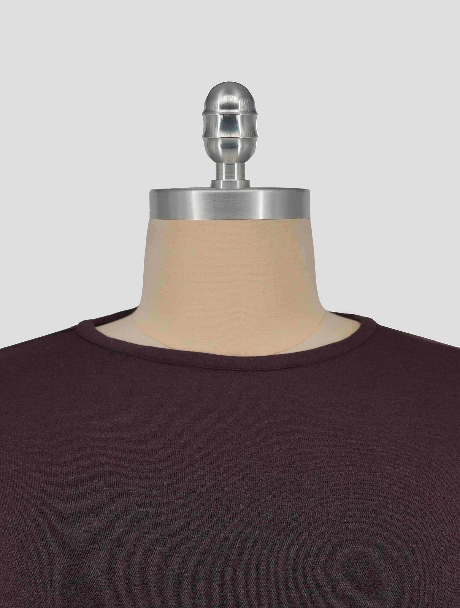Kiton Brown Cashmere Silk Sweater Crewneck