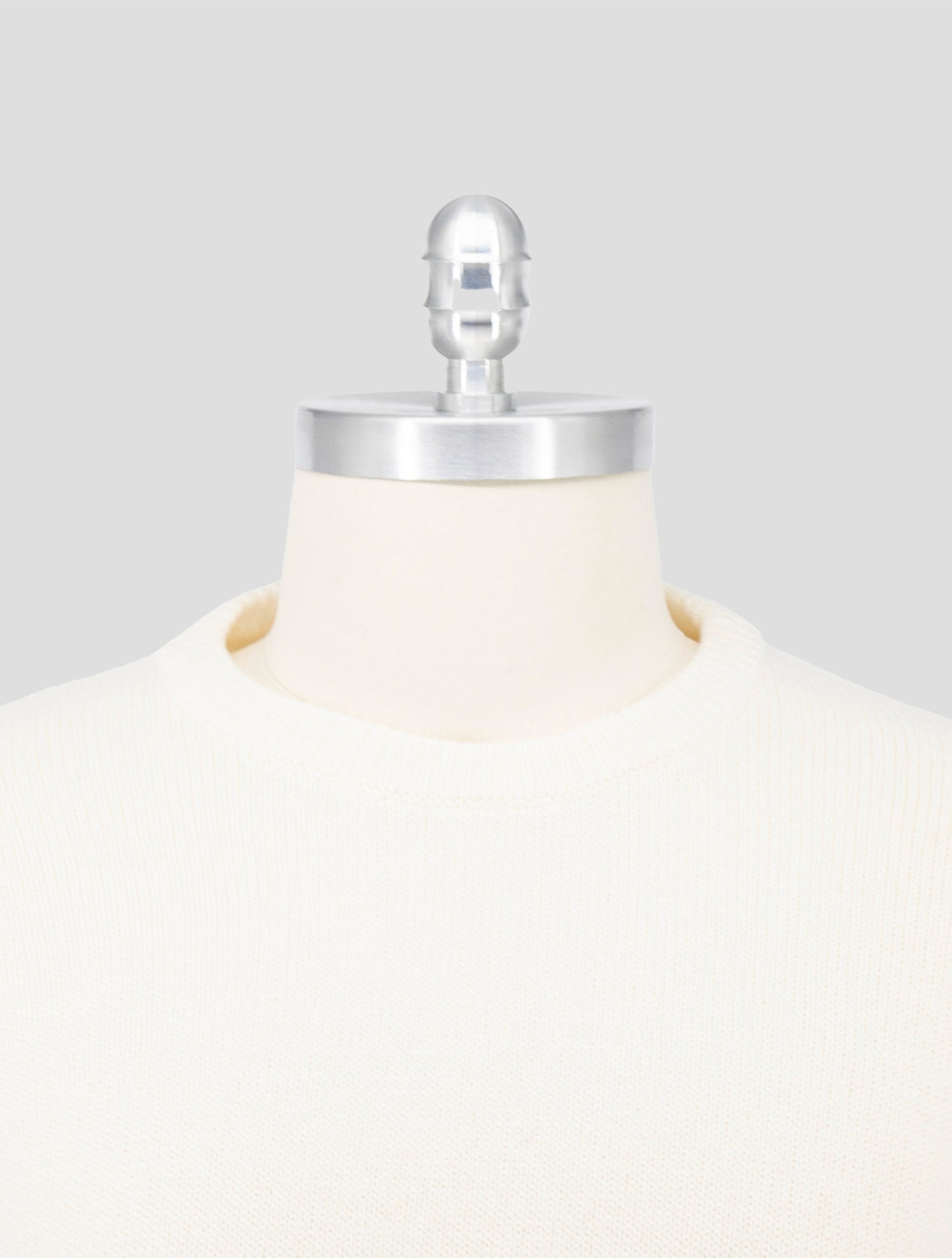Kiton Brown White Cashmere Sweater Crewneck