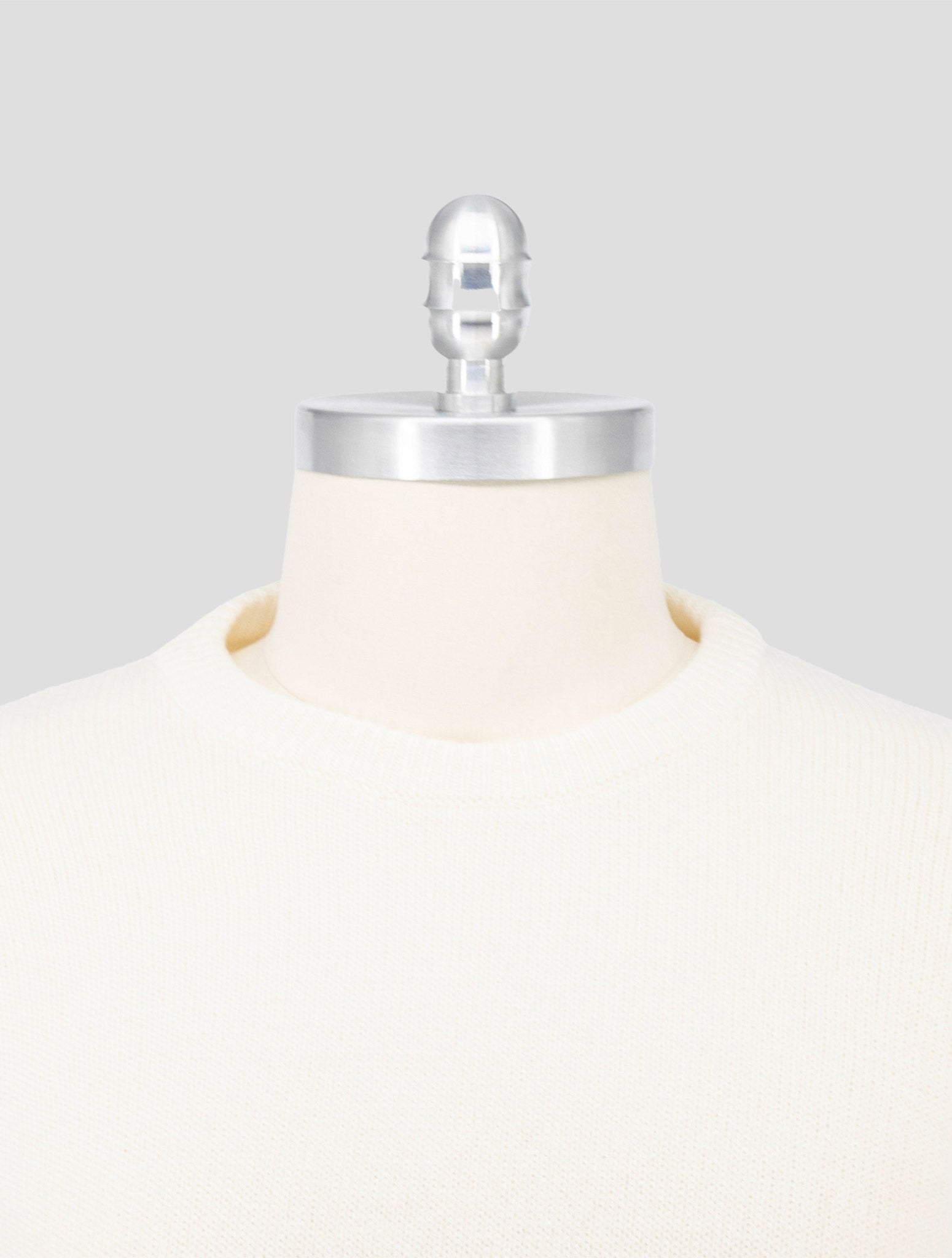 Kiton Brown White Cashmere Sweater Crewneck
