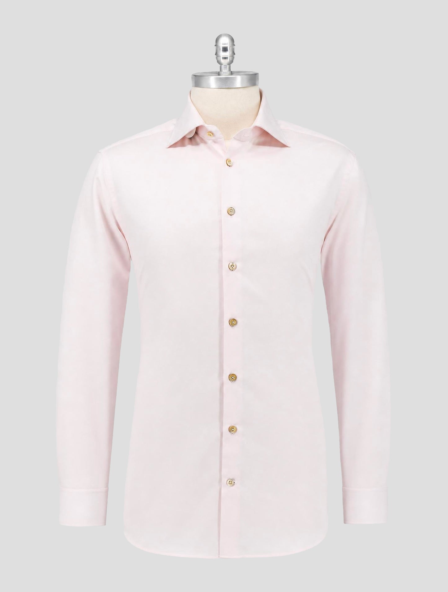 Kiton Pink Cotton Shirt
