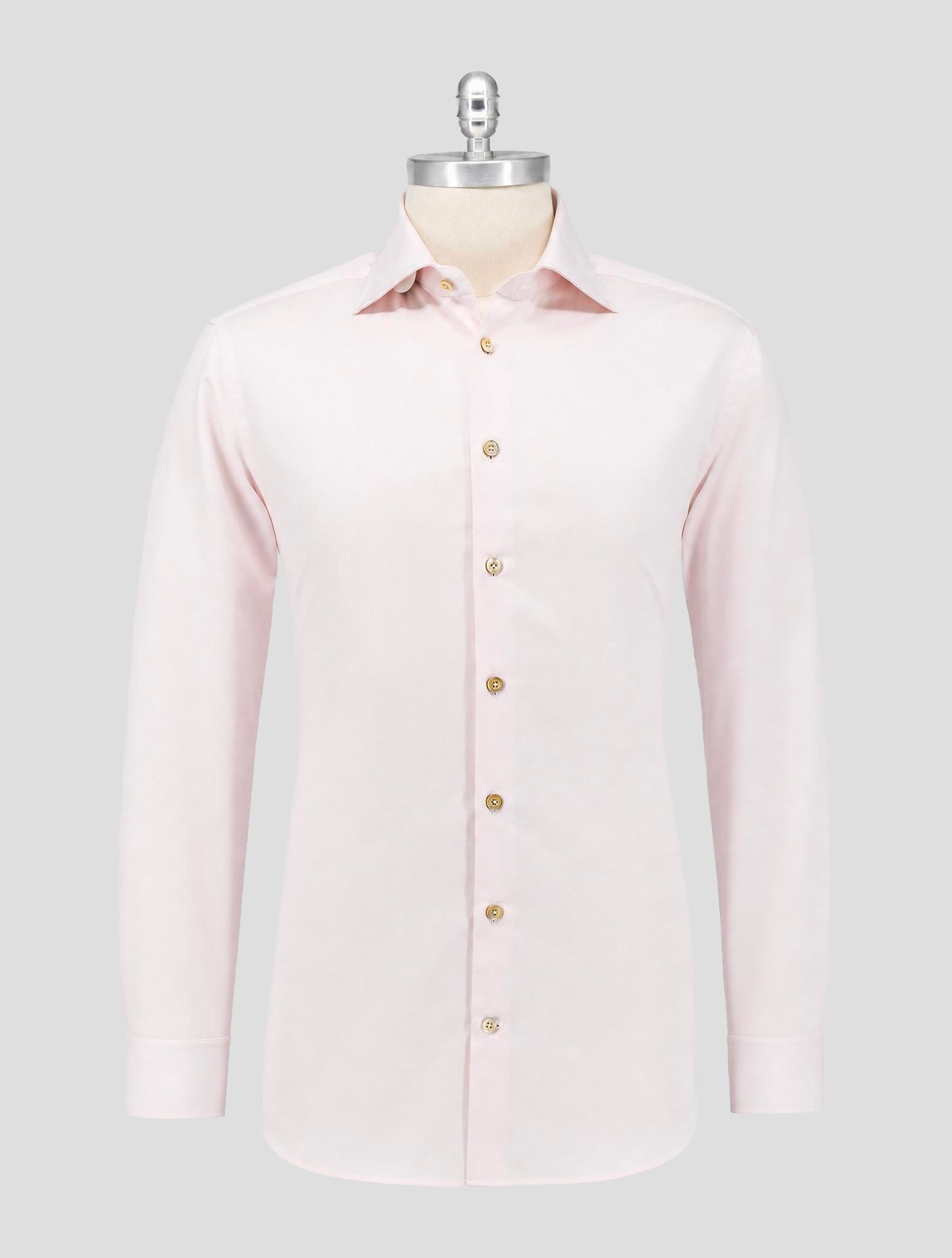 Kiton Pink Cotton Shirt