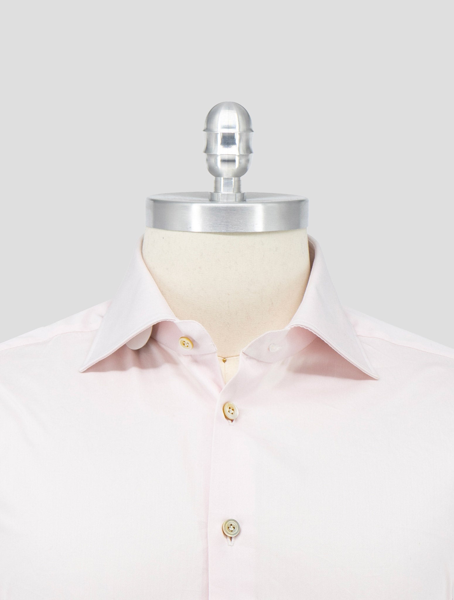 Kiton Pink Cotton Shirt