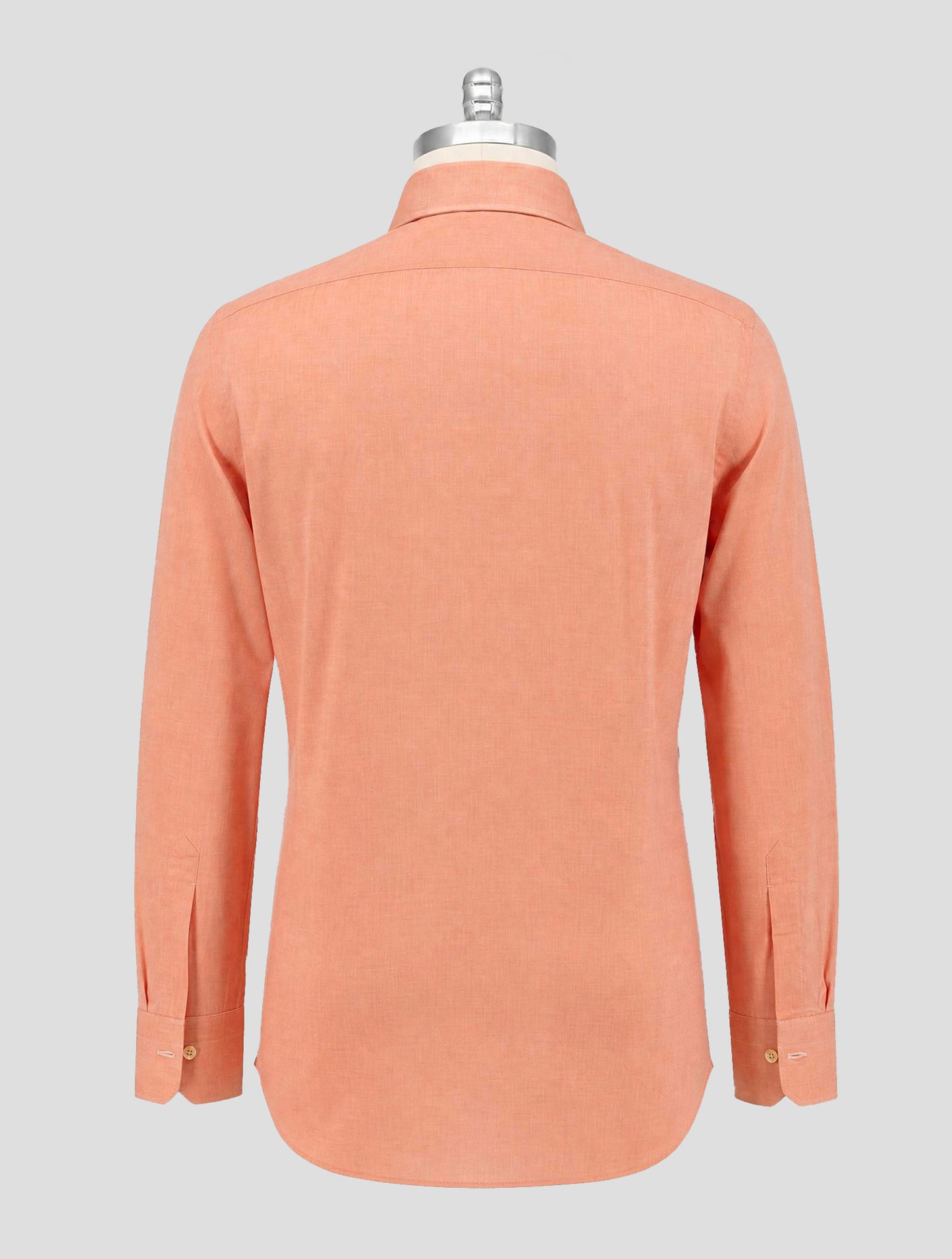 Kiton Orange Cotton Shirt