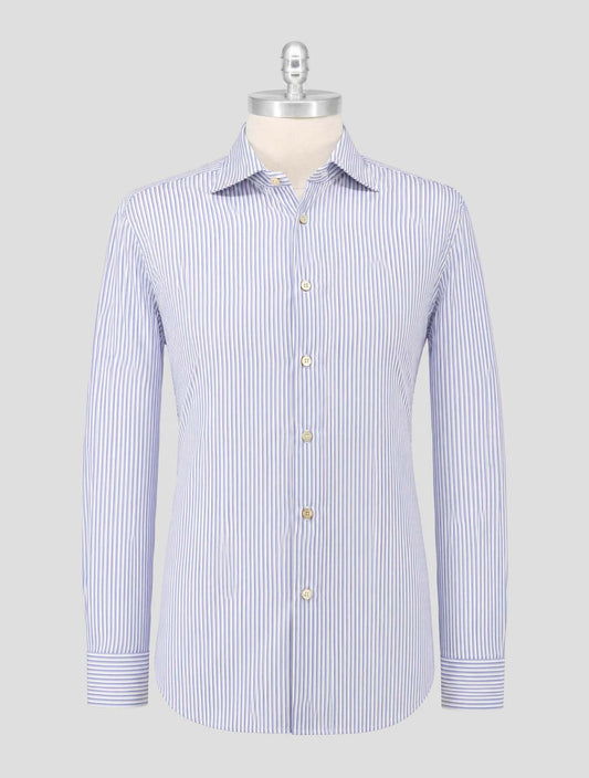 Kiton Multicolor Cotton Shirt