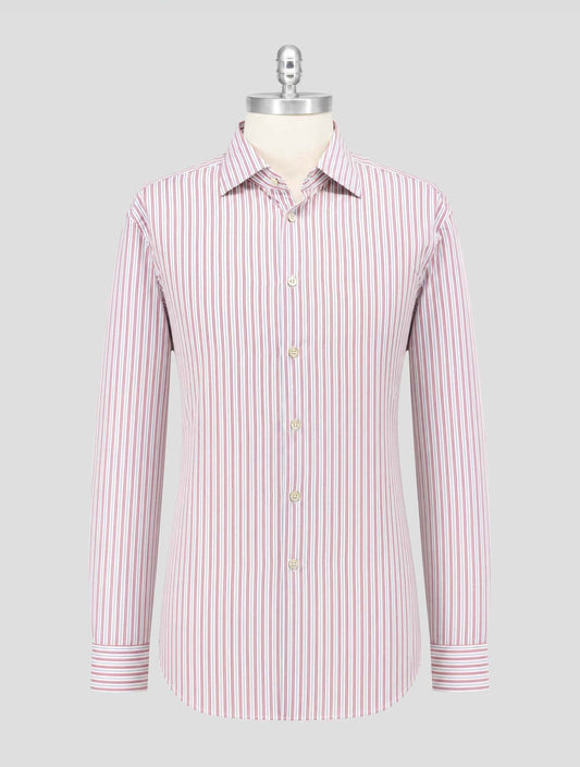 Kiton Multicolor Cotton Shirt