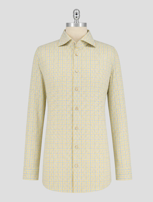 Kiton Multicolor Cotton Shirt