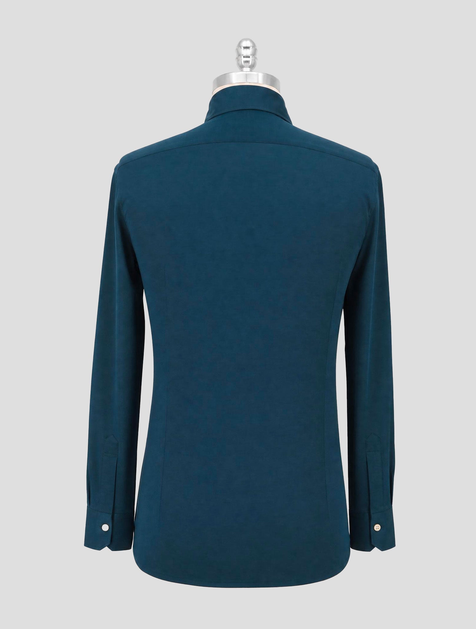Kiton Dark Blue Cotton Shirt