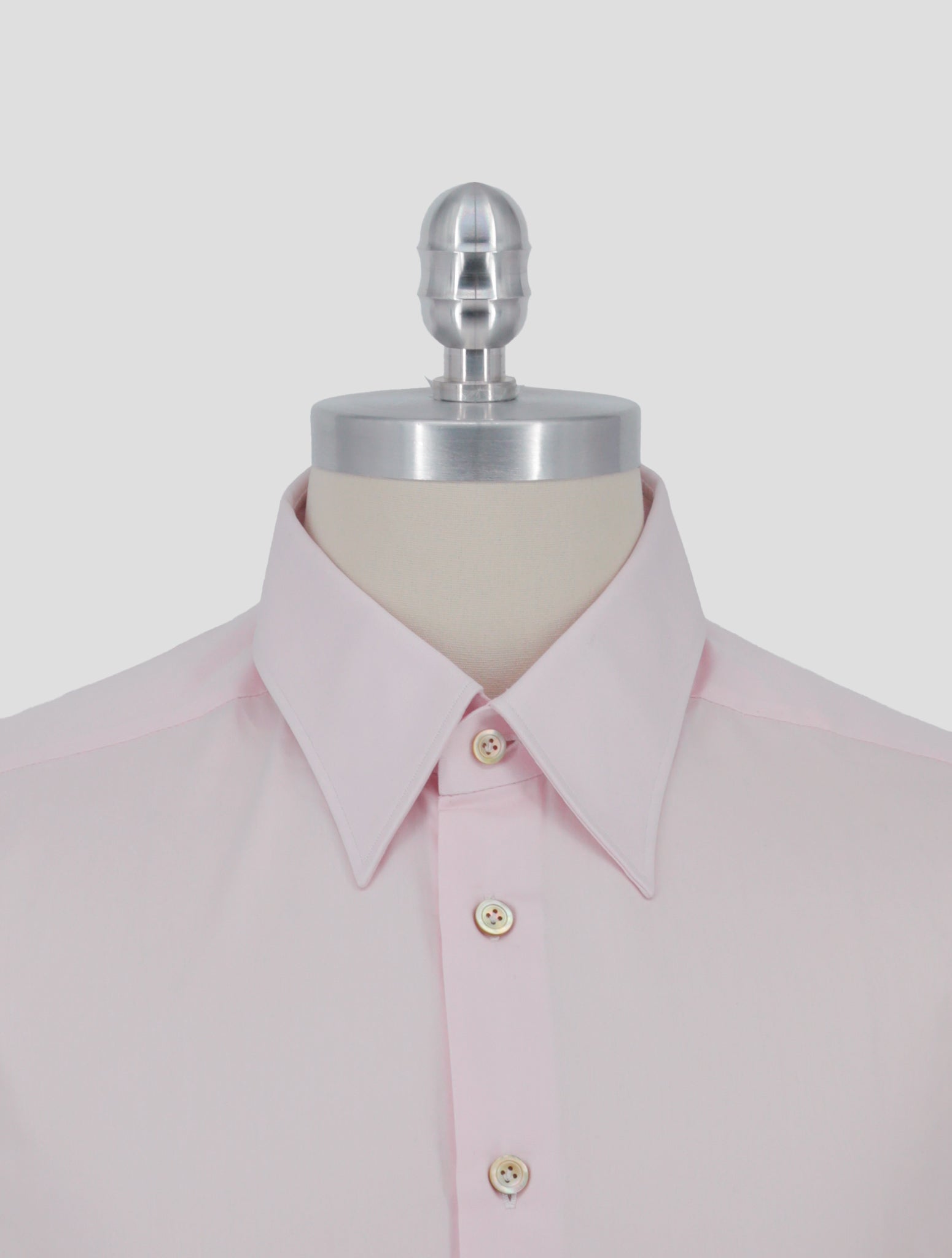 Kiton Pink Cotton Shirt