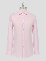 Kiton Pink Cotton Shirt