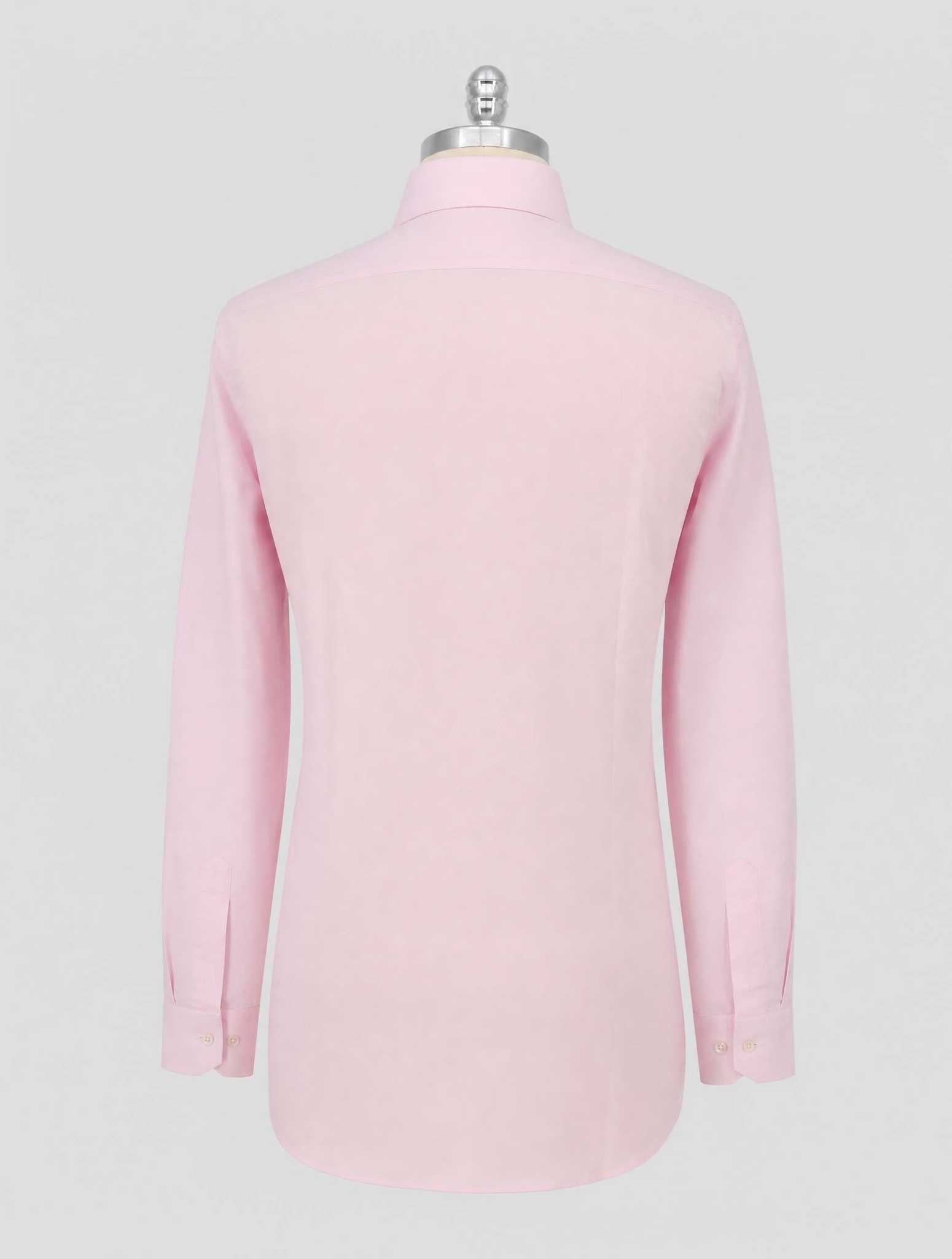 Kiton Pink Cotton Shirt