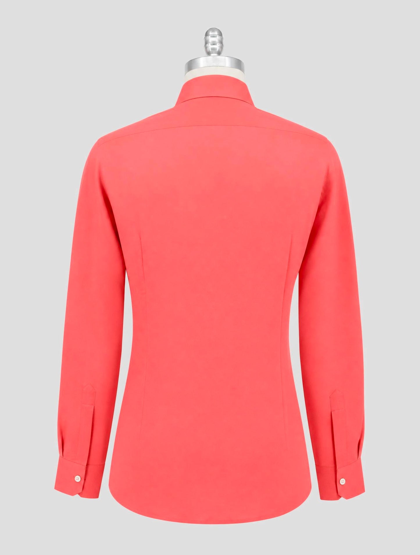 Kiton Red Cotton Linen Shirt