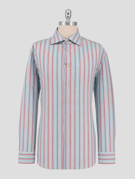 Kiton Multicolor Cotton Shirt