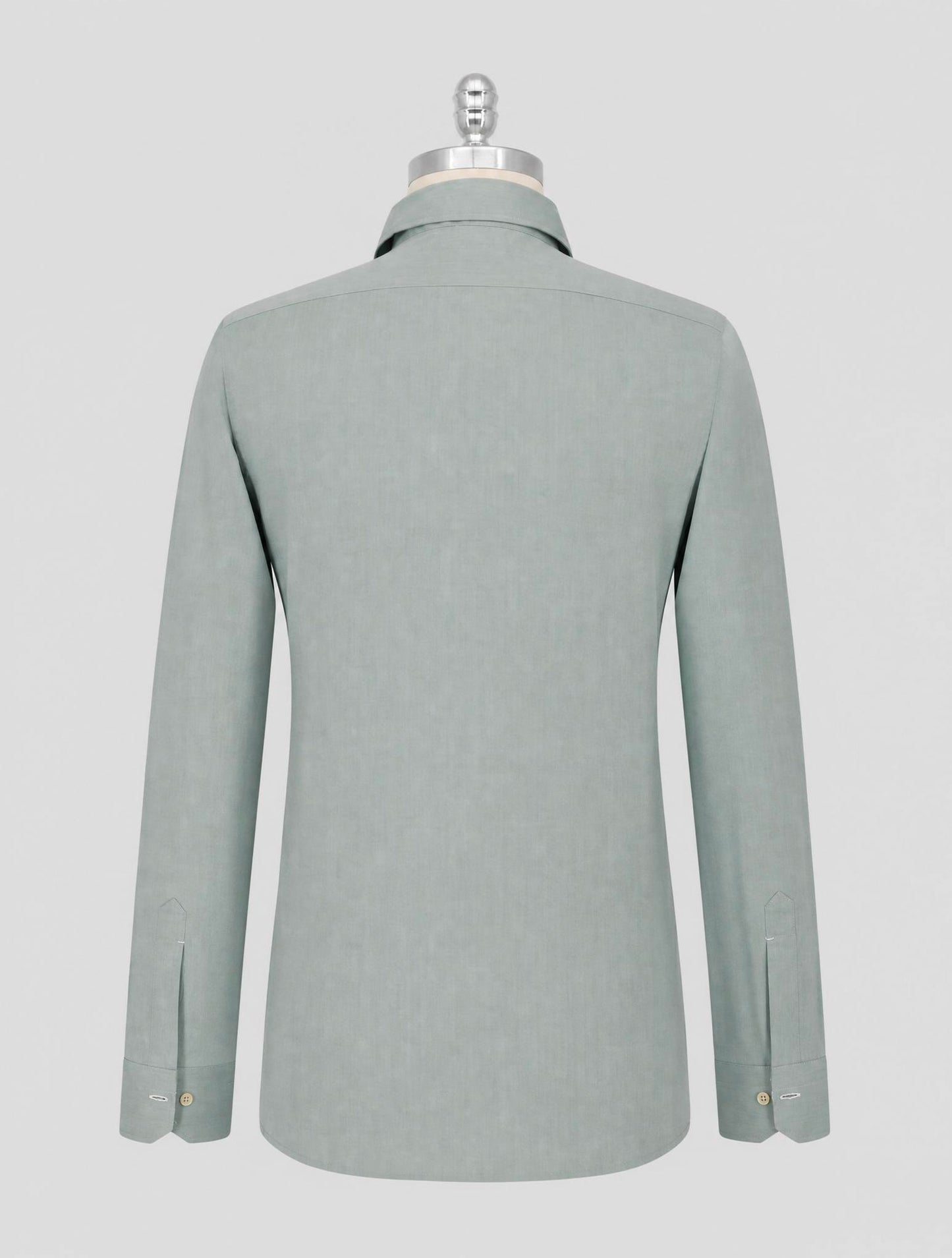Kiton Green Cotton Shirt