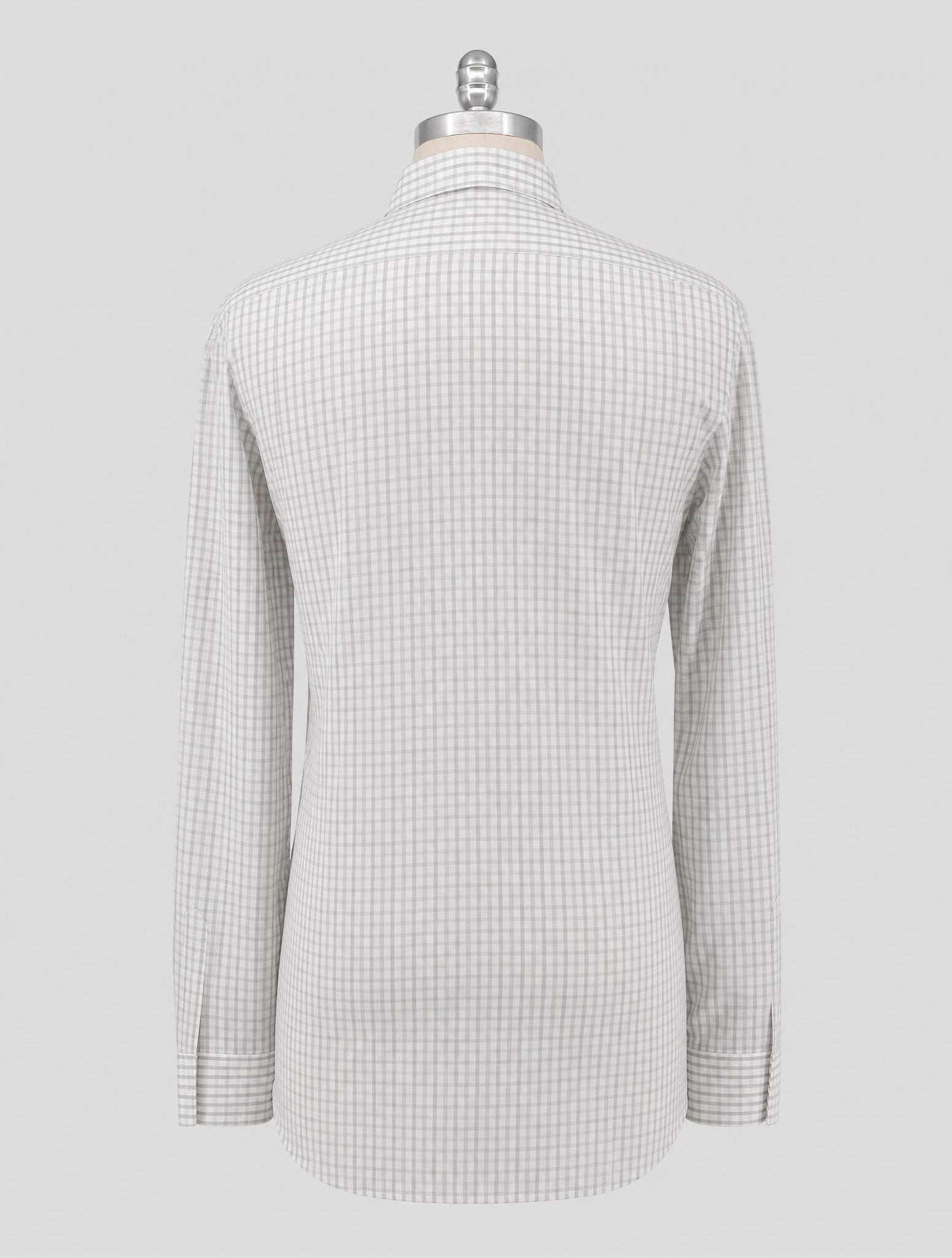Kiton Light Blue Cotton Shirt