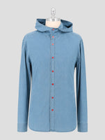 Kiton Light Blue Cotton Shirt Mariano