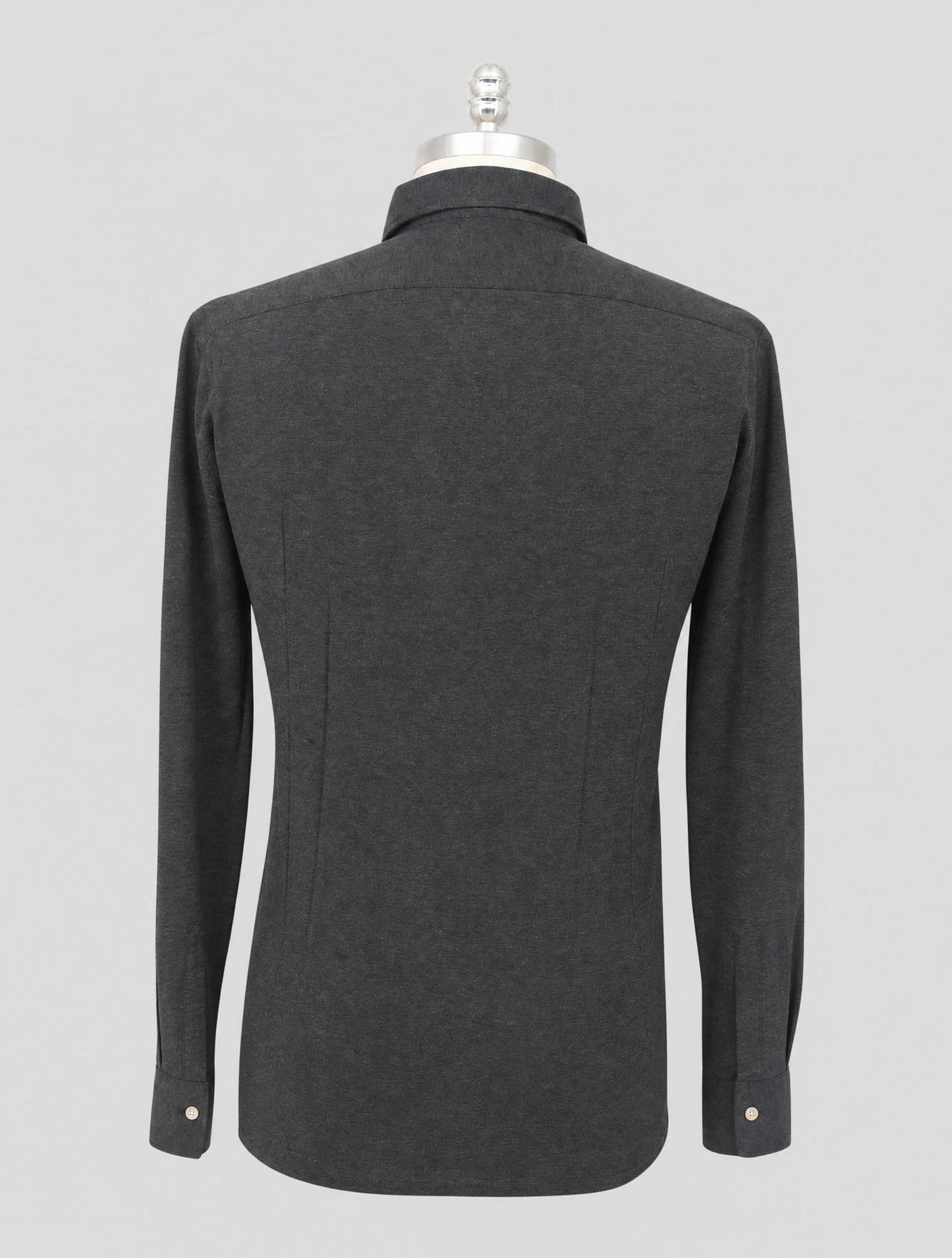 Kiton Dark Blue Cotton Shirt
