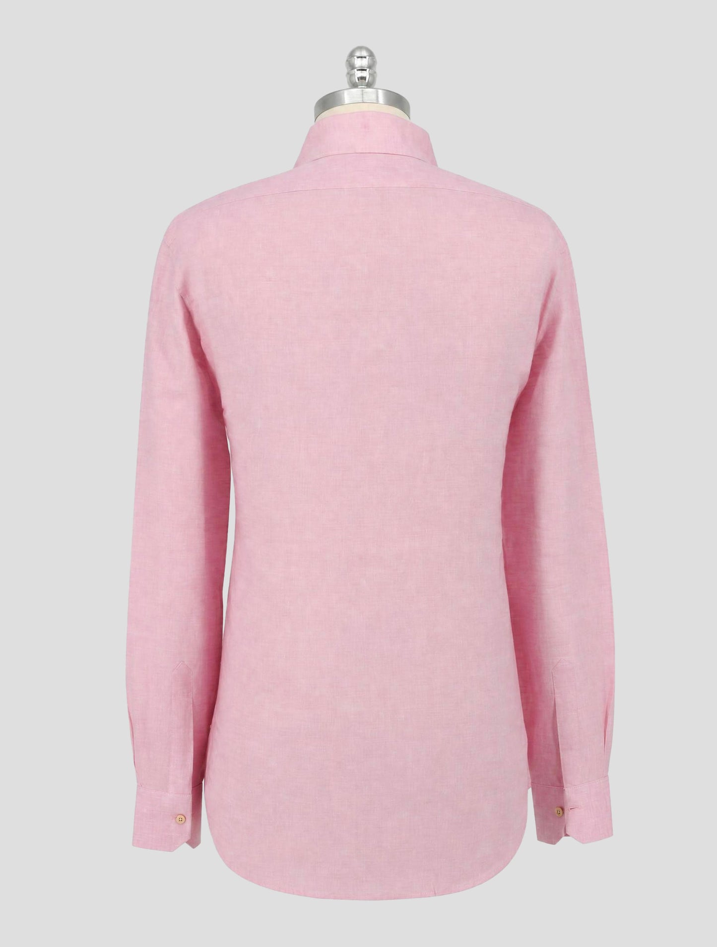 Kiton Pink Linen Shirt