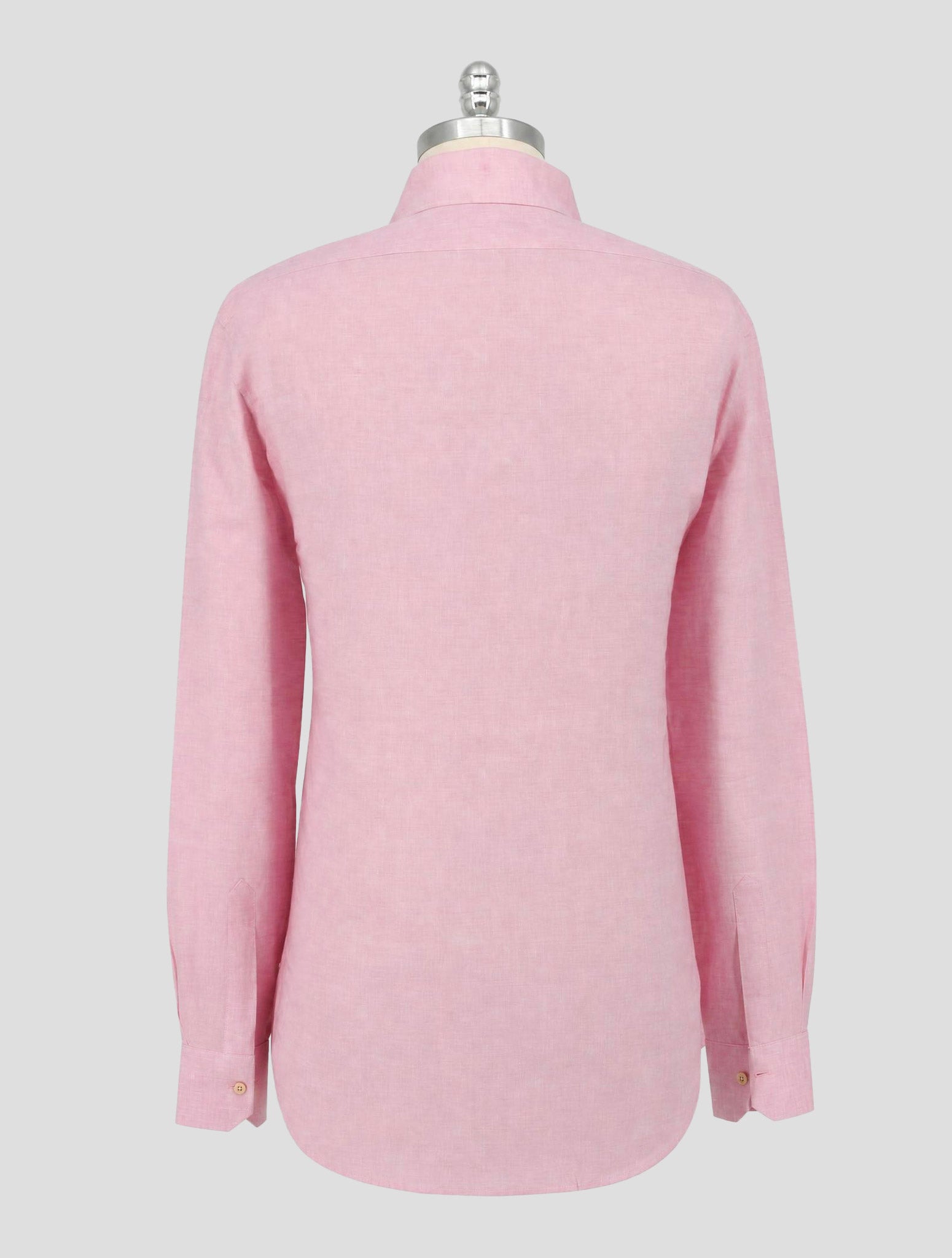 Kiton Pink Linen Shirt