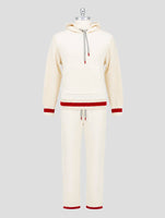 Kiton White Cotton Tracksuit
