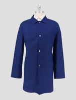 Kiton Blue Royal Cashmere Overcoat