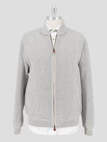 Kiton Gray Cashmere Coat