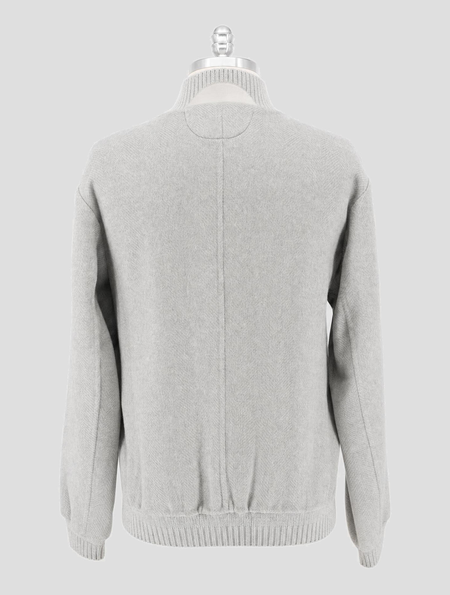 Kiton Gray Cashmere Coat