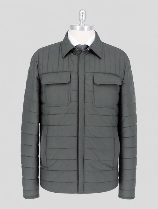Kiton Green  Pl Coat