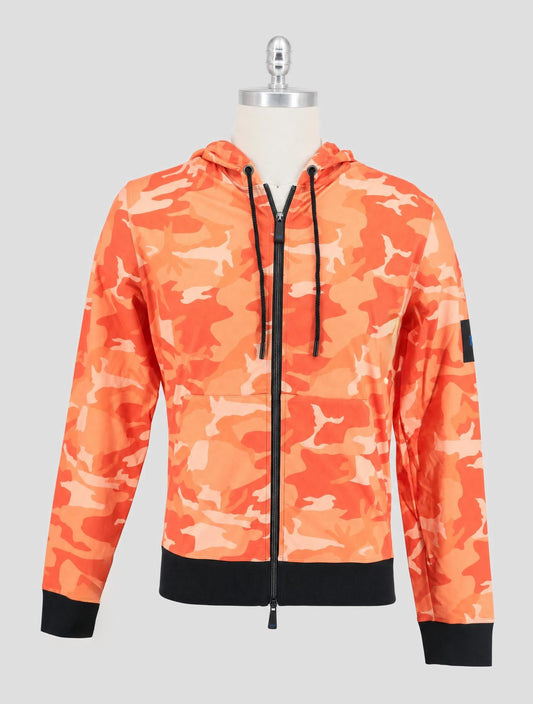Kiton Knt Orange Pa Ea Sweater Full Zip