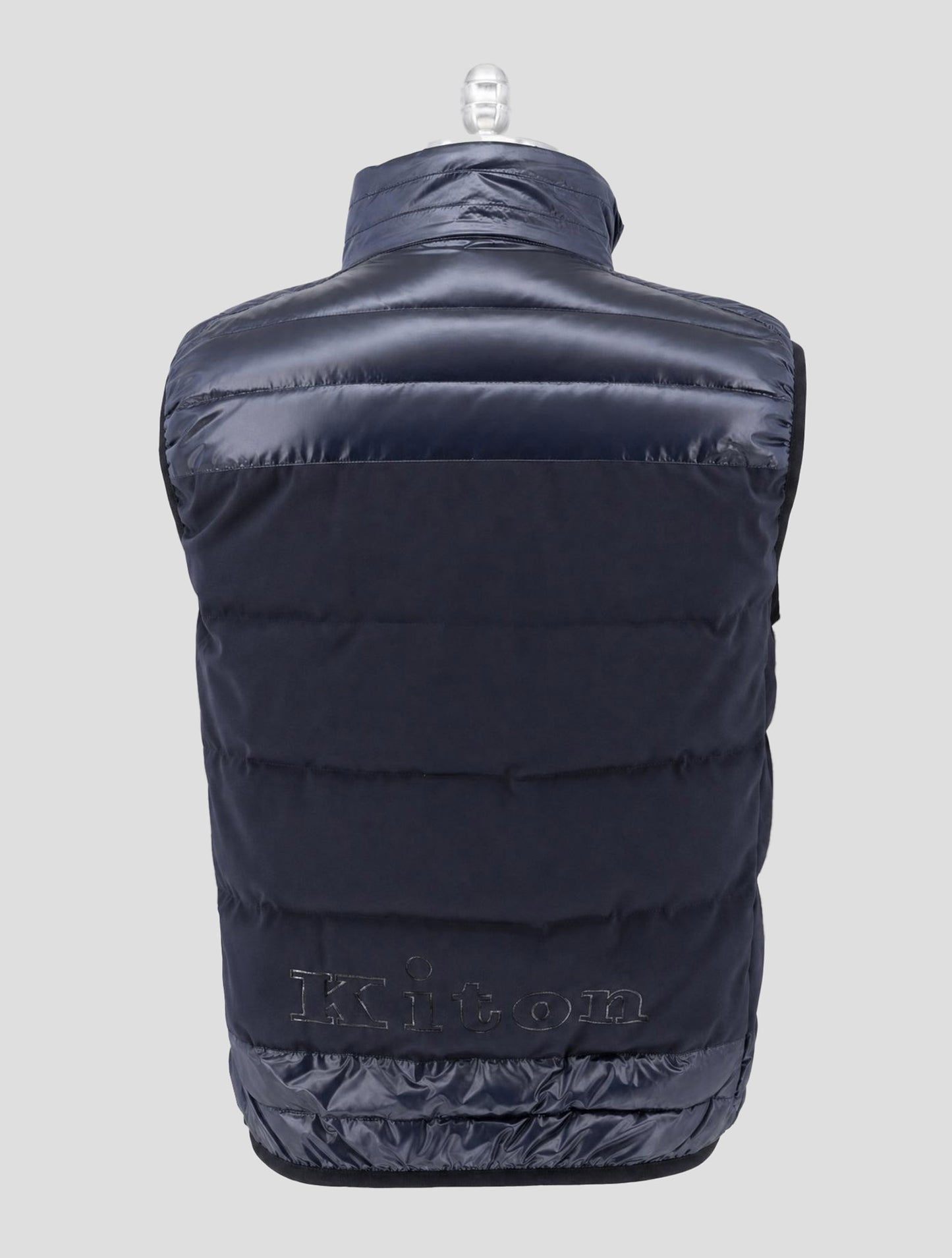 Kiton Blue Pa Ea Pu Gilet