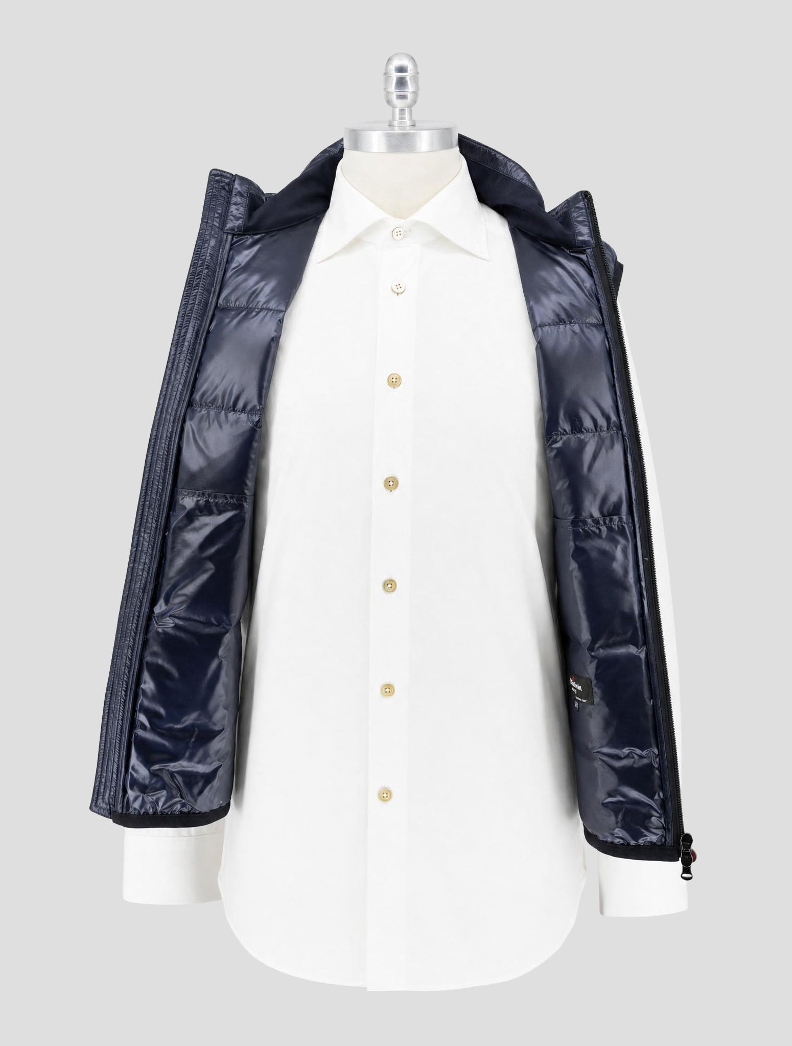 Kiton Blue Pa Ea Pu Gilet