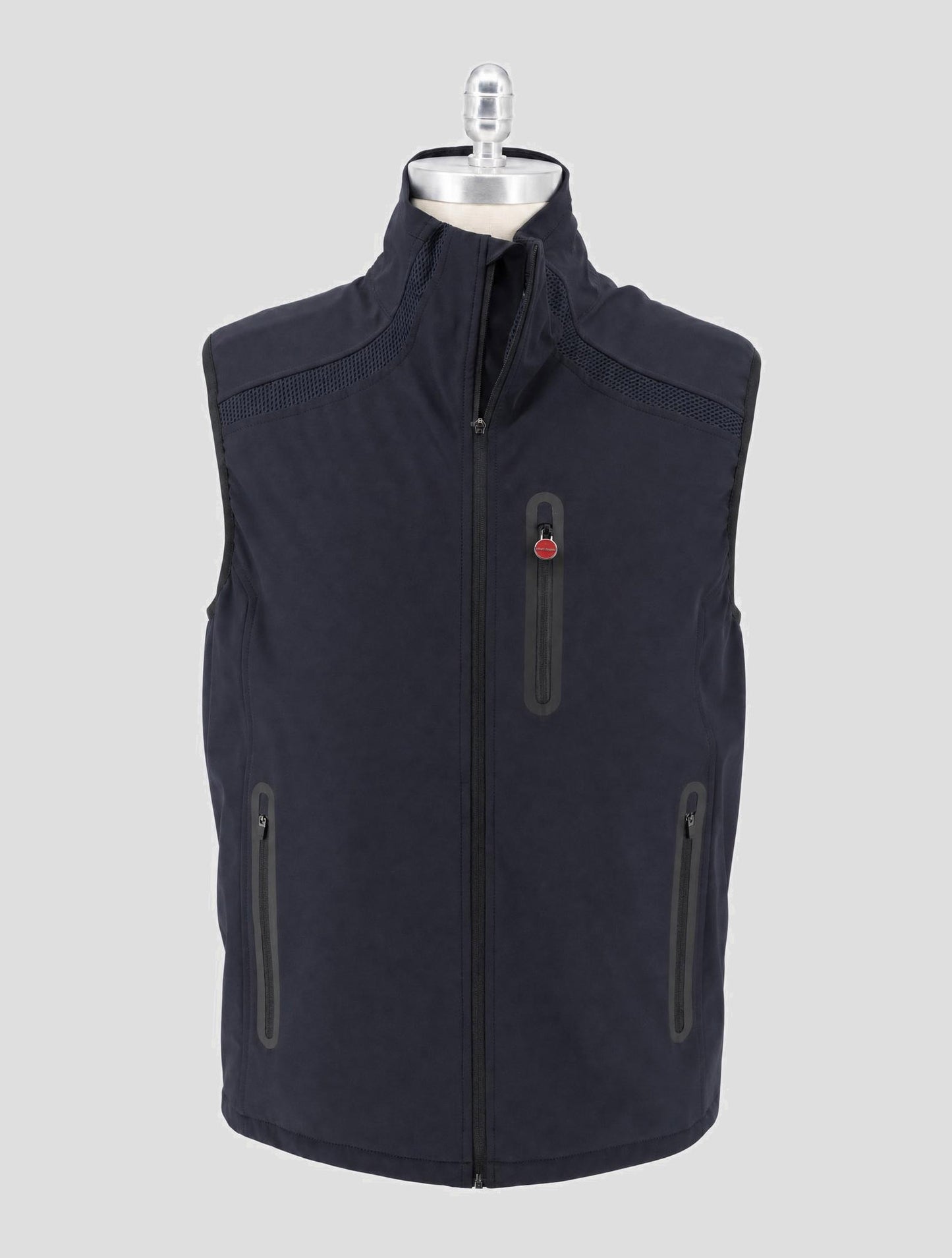 Kiton Dark Blue Pl Pa Ea Gilet