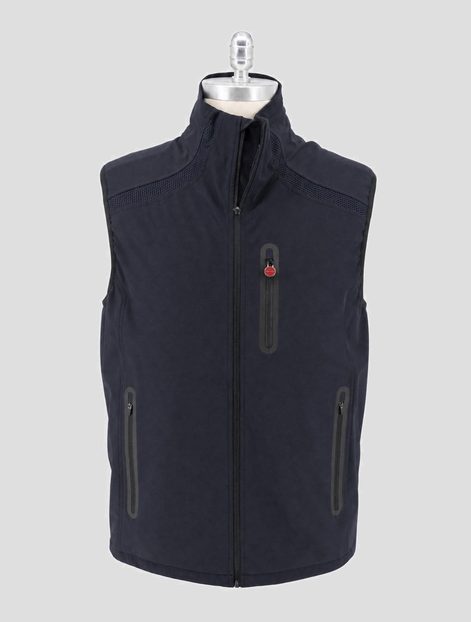 Kiton Dark Blue Pl Pa Ea Gilet